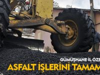 ASFALT İŞLERİ TAMAMLANDI