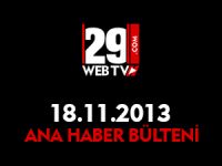 ANA HABER BÜLTENİ 18.11.2013