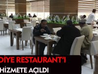 BELEDİYE RESTAURANT'I HİZMETE AÇILDI