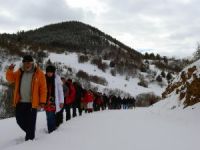 DAĞCILARDAN KAR YÜRÜYÜŞÜ