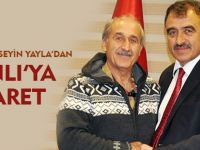 OZAN HÜSEYİN YAYLA BAŞKAN CANLI'YI ZİYARET ETTİ