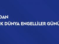 MİLLETVEKİLİ AYDIN’IN 3 ARALIK DÜNYA ENGELLİLER GÜNÜ MESAJI