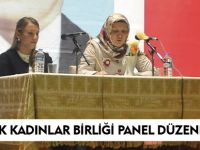 TÜRK KADINLARI BİRLİĞİ PANEL DÜZENLEDİ