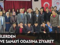 ÖĞRENCİLERDEN TİCARET VE SANAYİ ODASINA ZİYARET