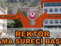 REKTÖR ATAMA SÜRECİ BAŞLADI