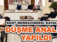 TÜRKİYE’DE BAŞKA BİR ÖRNEĞİ YOK KENT MERKEZİNDEKİ KAYALARIN DÜŞME ANALİZİ YAPILDI