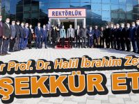 Rektör Prof. Dr. Halil İbrahim Zeybek TEŞEKKÜR ETTİ