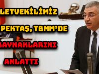 MİLLETVEKİLİMİZ CİHAN PEKTAŞ, TBMM’DE SU KAYNAKLARINI ANLATTI