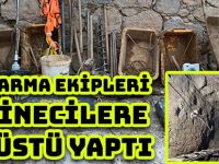 JANDARMA EKİPLERİ DEFİNECİLERE SUÇÜSTÜ YAPTI