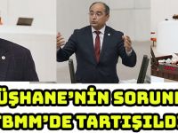 GÜMÜŞHANE’NİN SORUNLARI TBMM’DE TARTIŞILDI