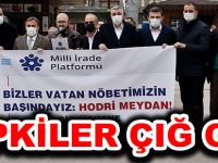 TEPKİLER ÇIĞ GİBİ