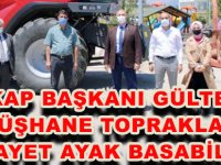 DOKAP BAŞKANI GÜLTEKİN GÜMÜŞHANE TOPRAKLARINA NİHAYET AYAK BASABİLDİ!..