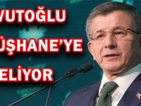 DAVUTOĞLU GÜMÜŞHANE’YE GELİYOR