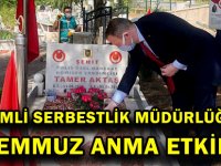 DENETİMLİ SERBESTLİK MÜDÜRLÜĞÜNDEN 15 TEMMUZ ANMA ETKİNLİĞİ