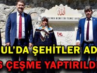 TORUL’DA ŞEHİTLER ADINA 6 ÇEŞME YAPTIRILDI