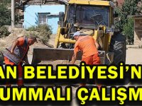 ŞİRAN BELEDİYESİ’NDEN HUMMALI ÇALIŞMA