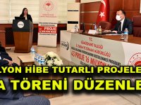 GÜMÜŞHANE’DE 16 MİLYON HİBE TUTARLI PROJELER İÇİN İMZA TÖRENİ DÜZENLENDİ