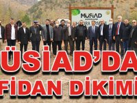 MÜSİAD’DAN FİDAN DİKİMİ