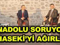 ANADOLU SORUYOR ÖZHASEKİ’Yİ AĞIRLADI