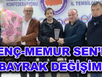 GENÇ-MEMUR SEN’DE BAYRAK DEĞİŞİMİ