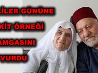 SEVGİLİLER GÜNÜNE KELKİT ÖRNEĞİ DAMGASINI VURDU