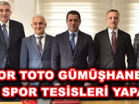 SPOR TOTO GÜMÜŞHANE’YE  YENİ SPOR TESİSLERİ YAPACAK