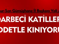 DARBECİ KATİLLERİ ŞİDDETLE KINIYORUZ