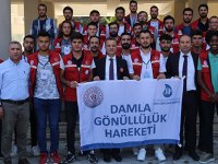 DAMLA PROJESİ GÖNÜLLÜLERİ GÜMÜŞHANE'DE