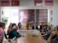 CHP KADIN KOLLARI GENEL BAŞKANI NAZLIAKA GÜMÜŞHANE’DE