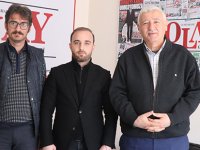 AA TEMSİLCİSİ ÖZDEMİR’DEN OLAY’A ZİYARET