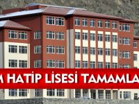 İMAM HATİP LİSESİ TAMAMLANDI