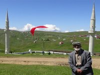 KADIRGA YAYLASI’NDAKİ MİNARELERİ YAPAN MEHMET  USTA KONUŞTU