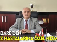 ÖZEL İDARE'DEN DİYALİZ HASTALARINA ÖZEL HİZMET