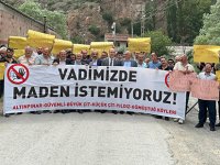 ÇİT DERESİNDEN YÜKSELEN MADEN PROTESTOSU: DOĞAYI HOR GÖREN GELECEĞİ ZOR GÖRÜR