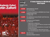 15 TEMMUZ PROGRAMI VE MESAJLARI