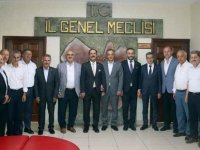 MİLLETVEKİLİ KÜÇÜK’TEN İL GENEL MECLİSİNE ZİYARET