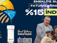 KELKİT BELEDİYESİ’NDEN EMEKLİLERE YÜZDE 15 SU İNDİRİMİ