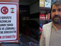 GÜMÜŞHANE’DE OTOMOBİL SERVİSİNİN GELİRİNİN YARISI GAZZE VE LÜBNAN’A GİDİYOR