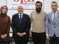 GTSO’DAN GÜMÜŞHANE OLAY GAZETESİNE ZİYARET