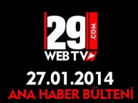 ANA HABER BÜLTENİ 27.01.2014