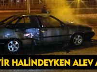 SEYİR HALİNDEYKEN ALEV ALDI