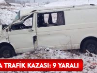 ŞİRAN’DA TRAFİK KAZASI: 9 YARALI