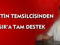 ADALETİN TEMSİLCİSİNDEN MISIR'A TAM DESTEK