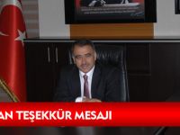 CANLI'DAN TEŞEKKÜR MESAJI