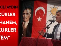 MİLLETVEKİLİ AYDIN “TEŞEKKÜRLER GÜMÜŞHANEM, TEŞEKKÜRLER TÜRKİYEM”