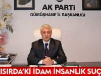 MISIRDA'Kİ İDAM KARARI İNSANLIK SUÇU