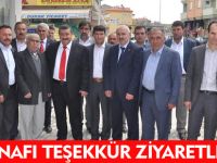 ESNAFI TEŞEKKÜR ZİYARETLERİ