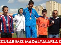 SPORCULARIMIZ MADALYALARLA DÖNDÜ