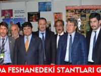 MAYDA FESHANEDEKİ STANTLARI GEZDİ