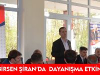 EĞİTİM BİR-SEN ŞİRAN'DA DAYANIŞMA ETKİNLİĞİNDE